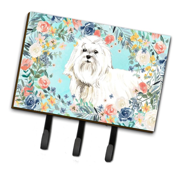 Carolines Treasures Maltese Leash or Key Holder CK3418TH68 - main